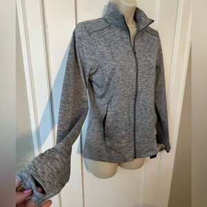 LIKE NEW Columbia Sportswear Heather Grey Long Sleeve Zip Up